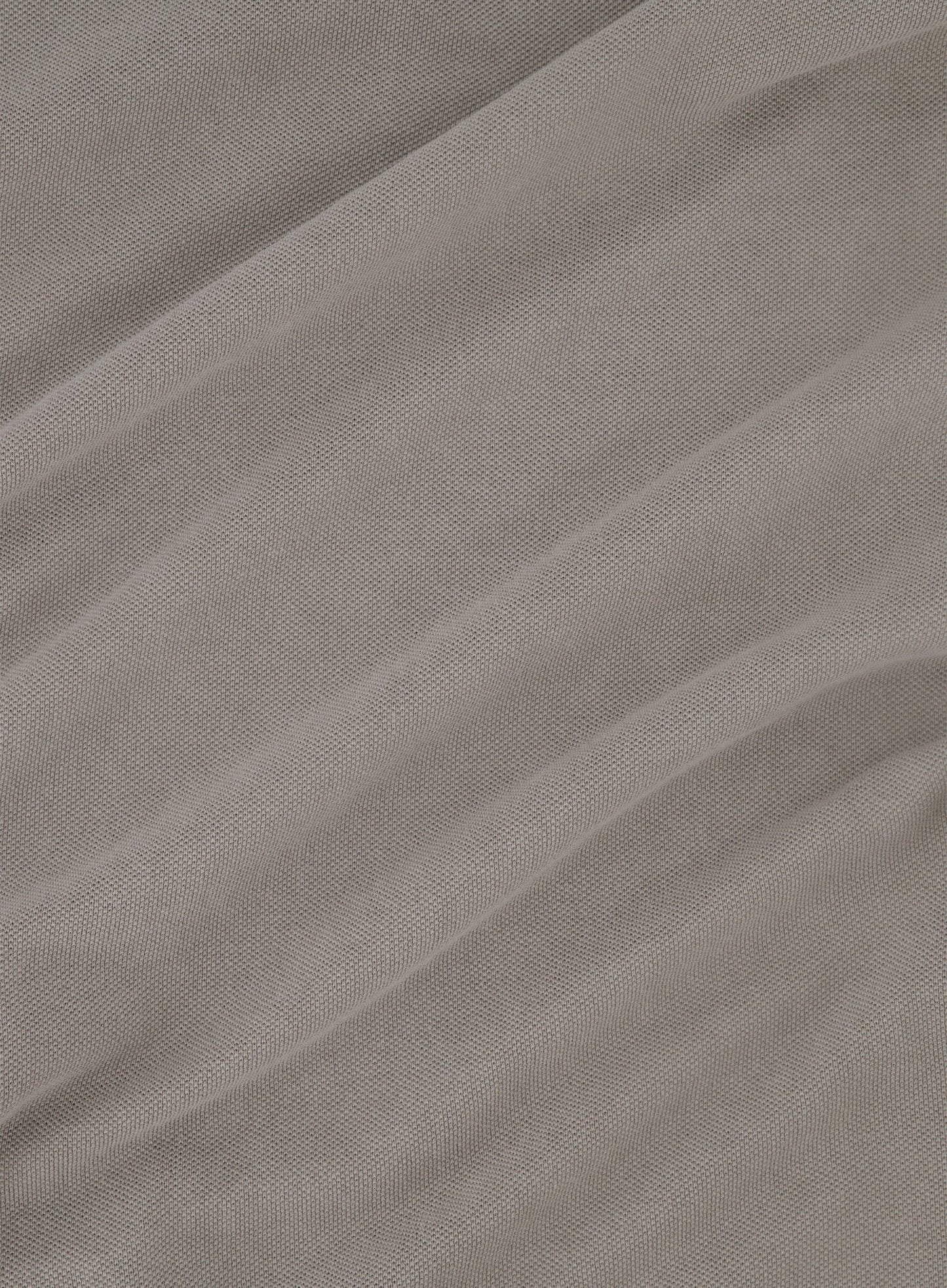 Polo met korte mouwen van katoen | TAUPE