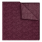 Gemêleerd pochet van wol en zijde | DARK BORDEAUX