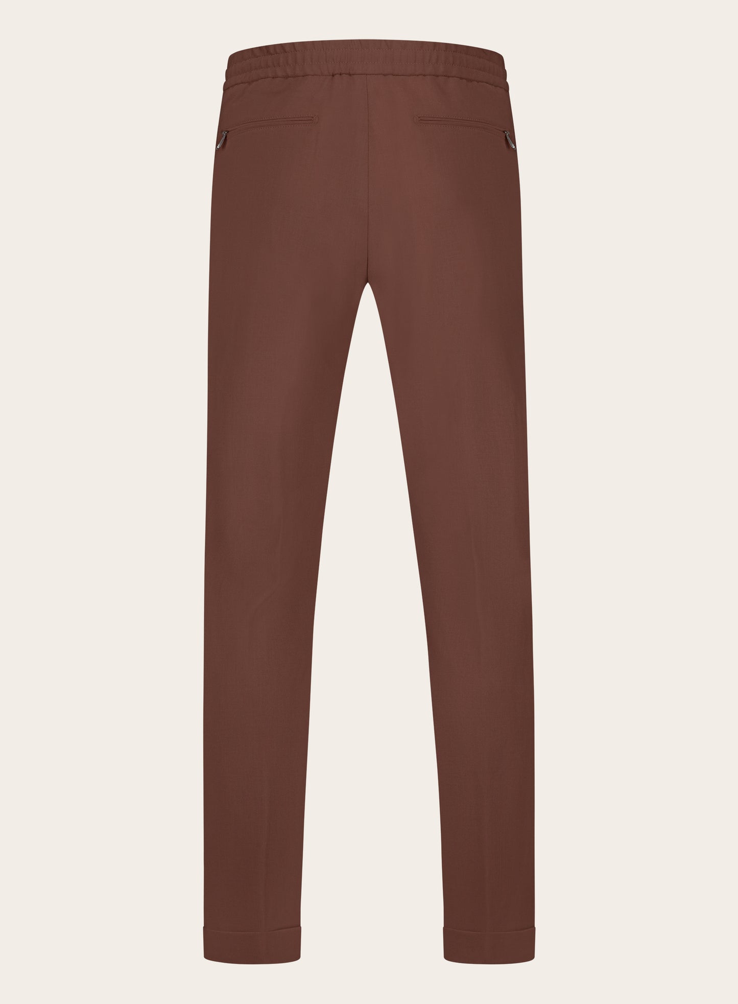 Carraciolo pantalon van wol | Roest