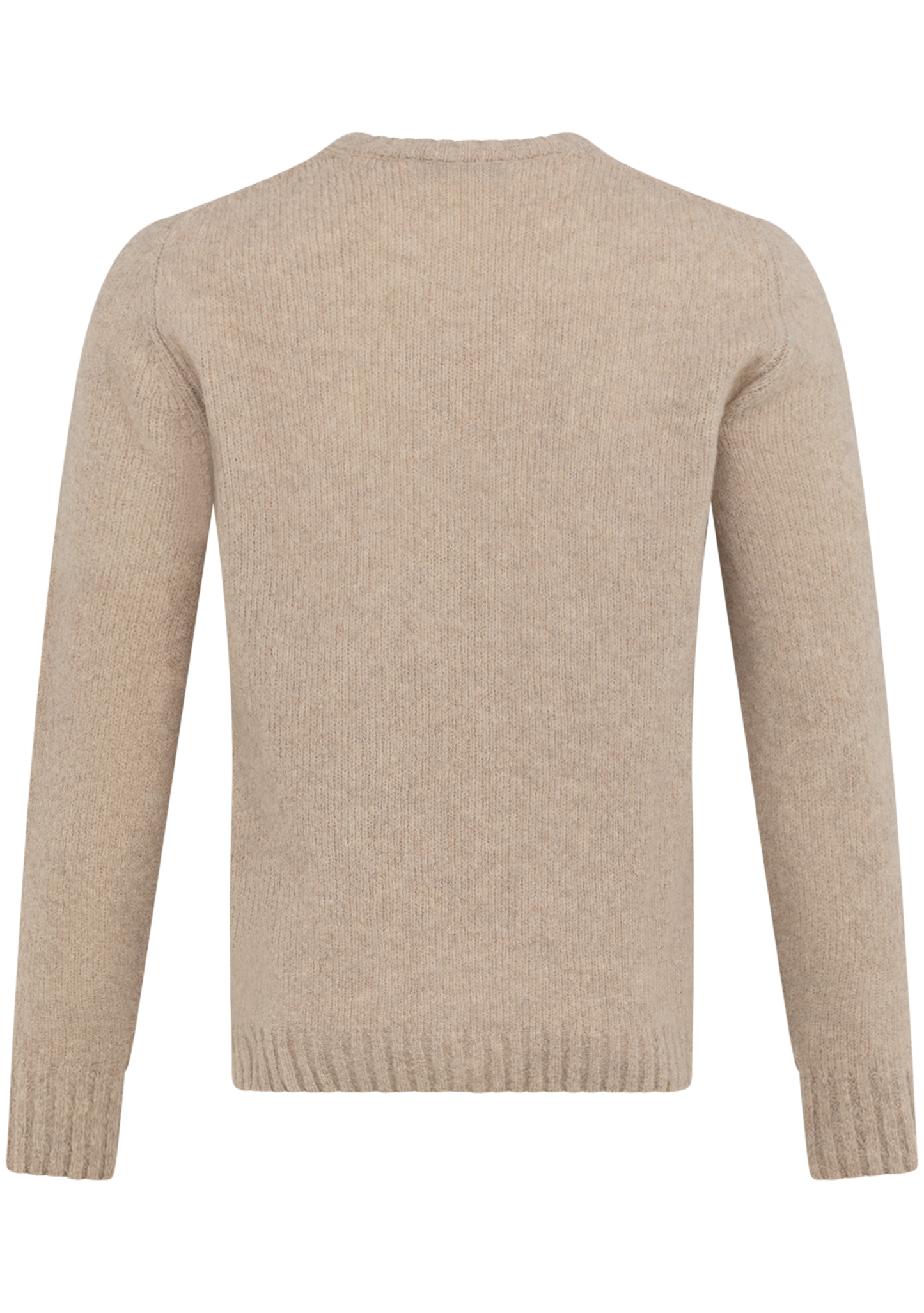 Crewneck van virgin wol | Beige