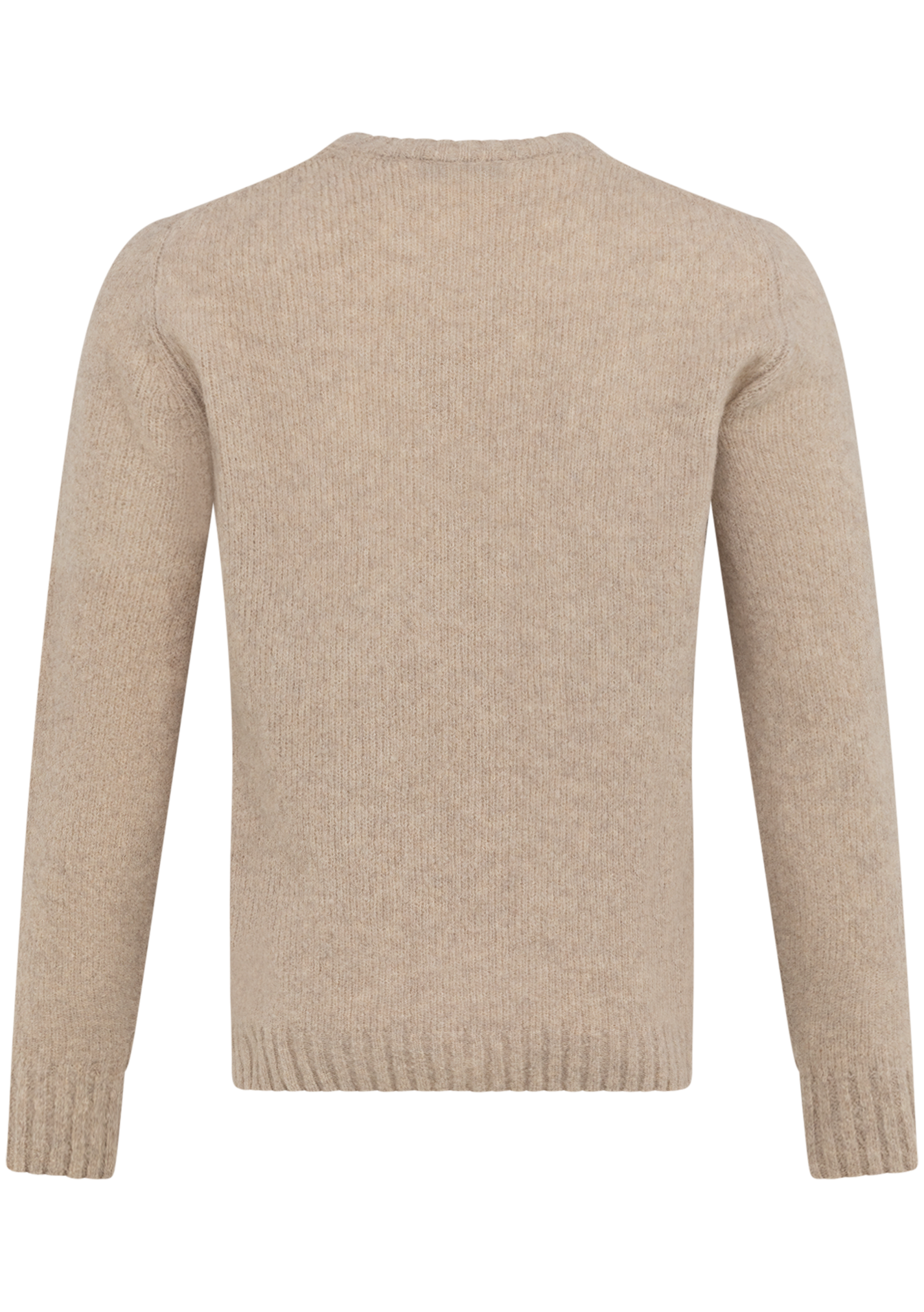 Crewneck van virgin wol | Beige