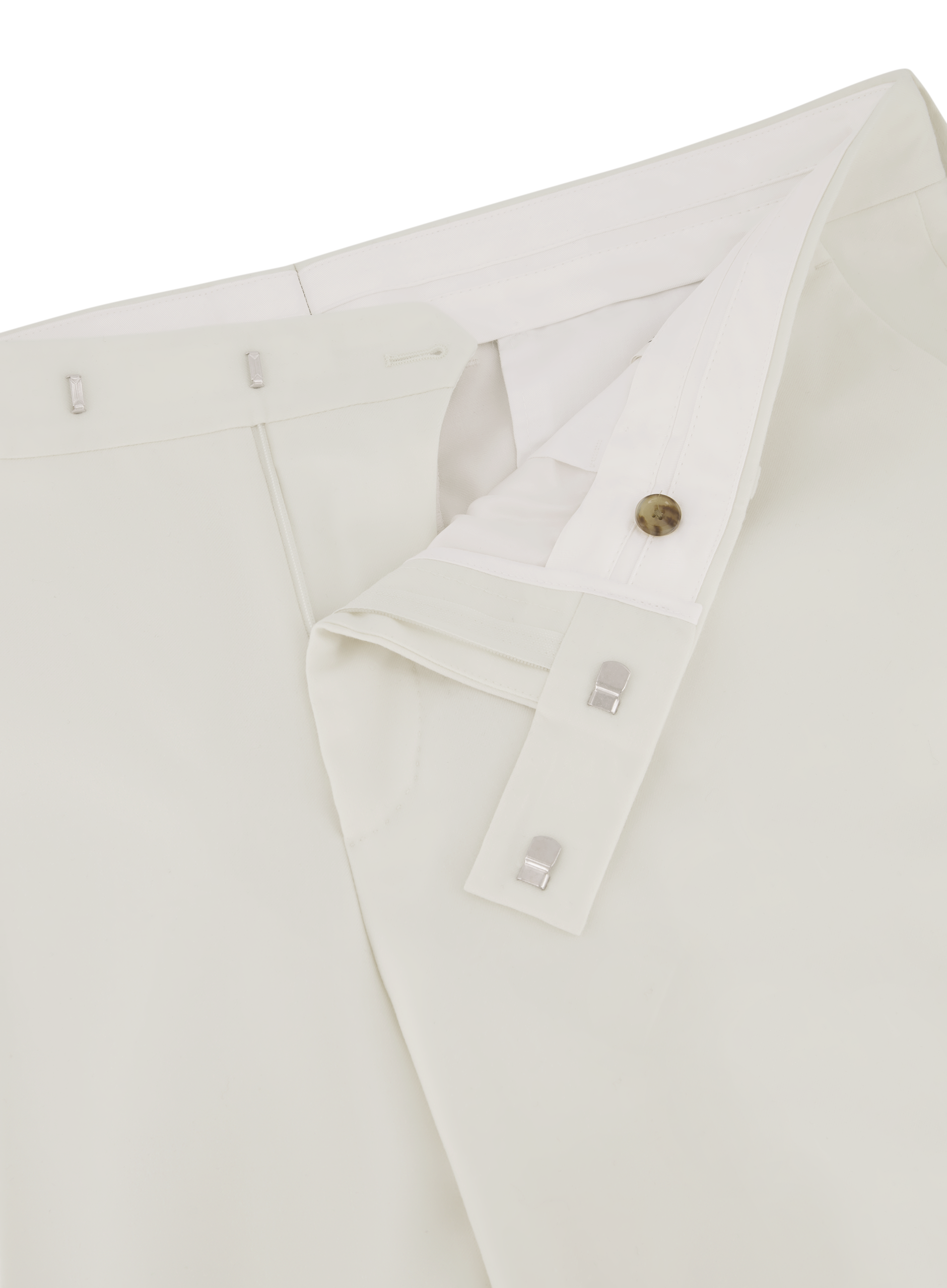 Pantalon van wol | FULL_WIDTH | Wit
