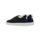 Leisure sneakers van leer | BLUE NAVY