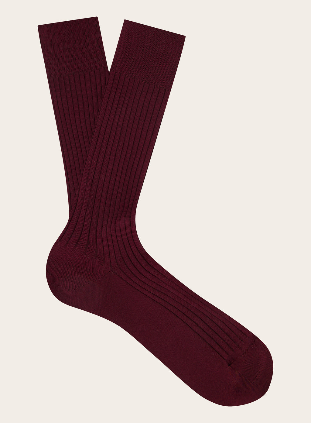 Sokken van merino wol | Bordeaux