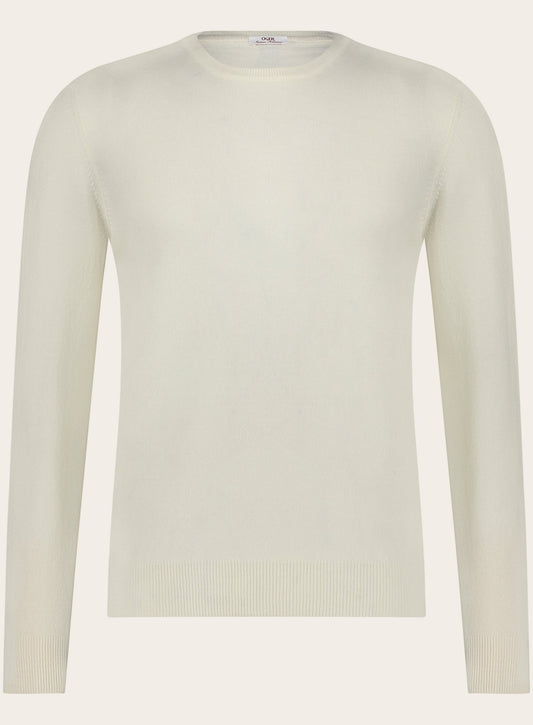 Crewneck van wol en cashmere | Wit 