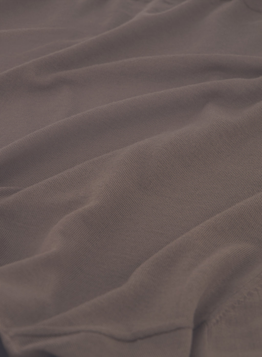 Buttonless polo van virgin wol | FULL_WIDTH | TAUPE