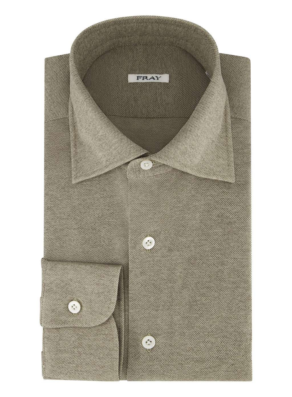 Shirt van katoen | Beige