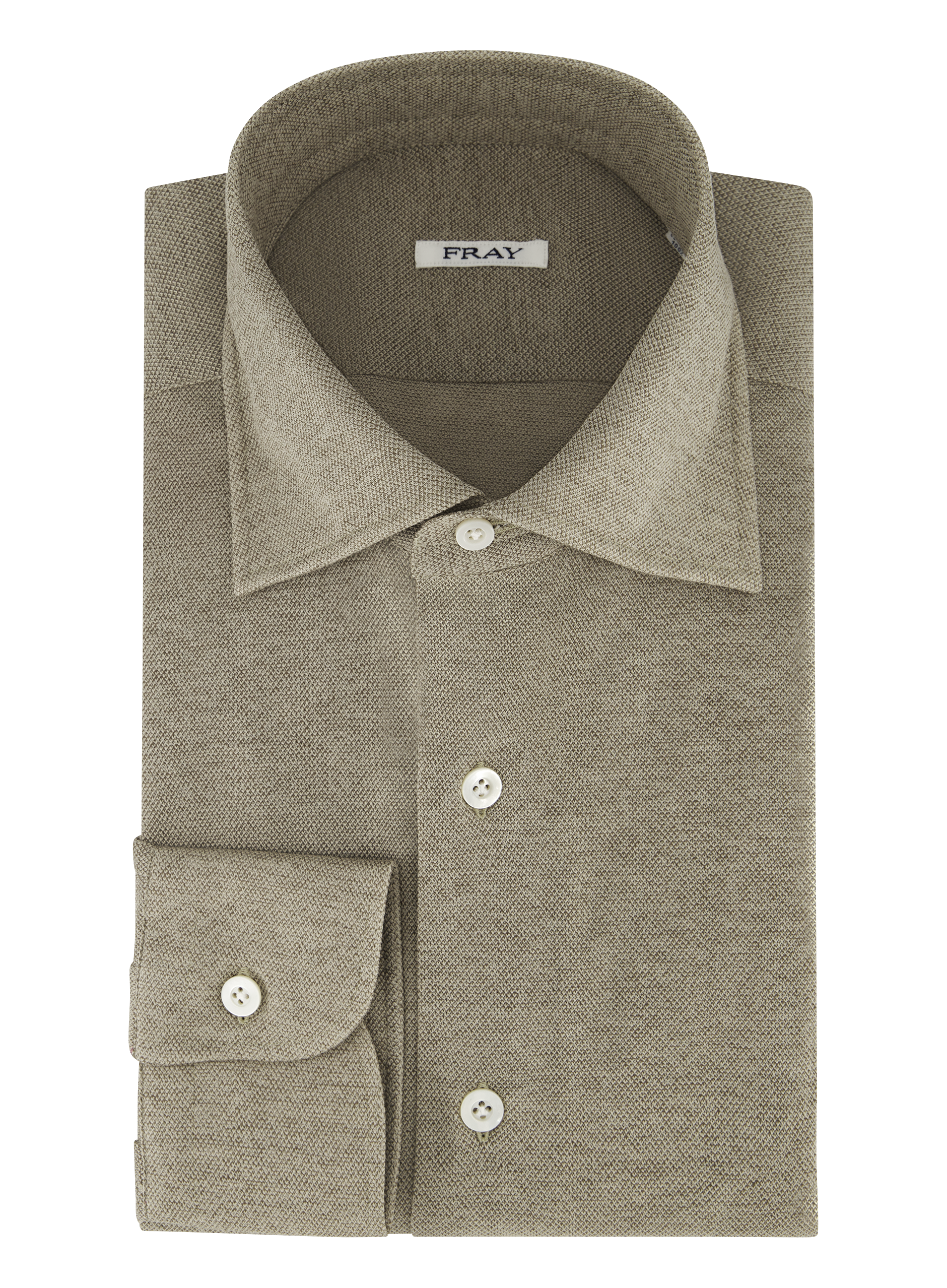 Shirt van katoen | Beige