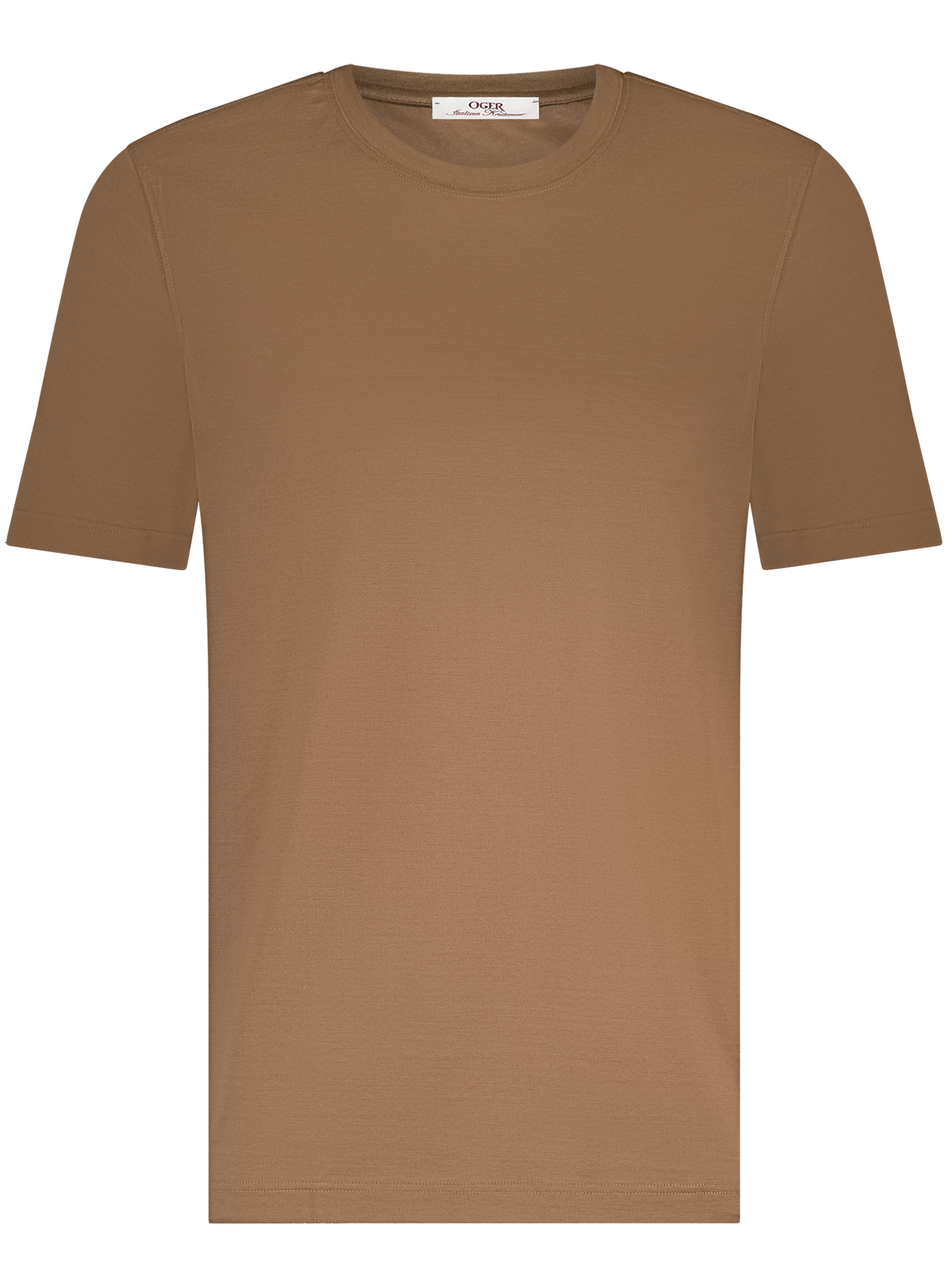 T-shirt van katoen | Camel