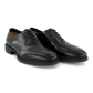 Veterschoenen van leer | Zwart