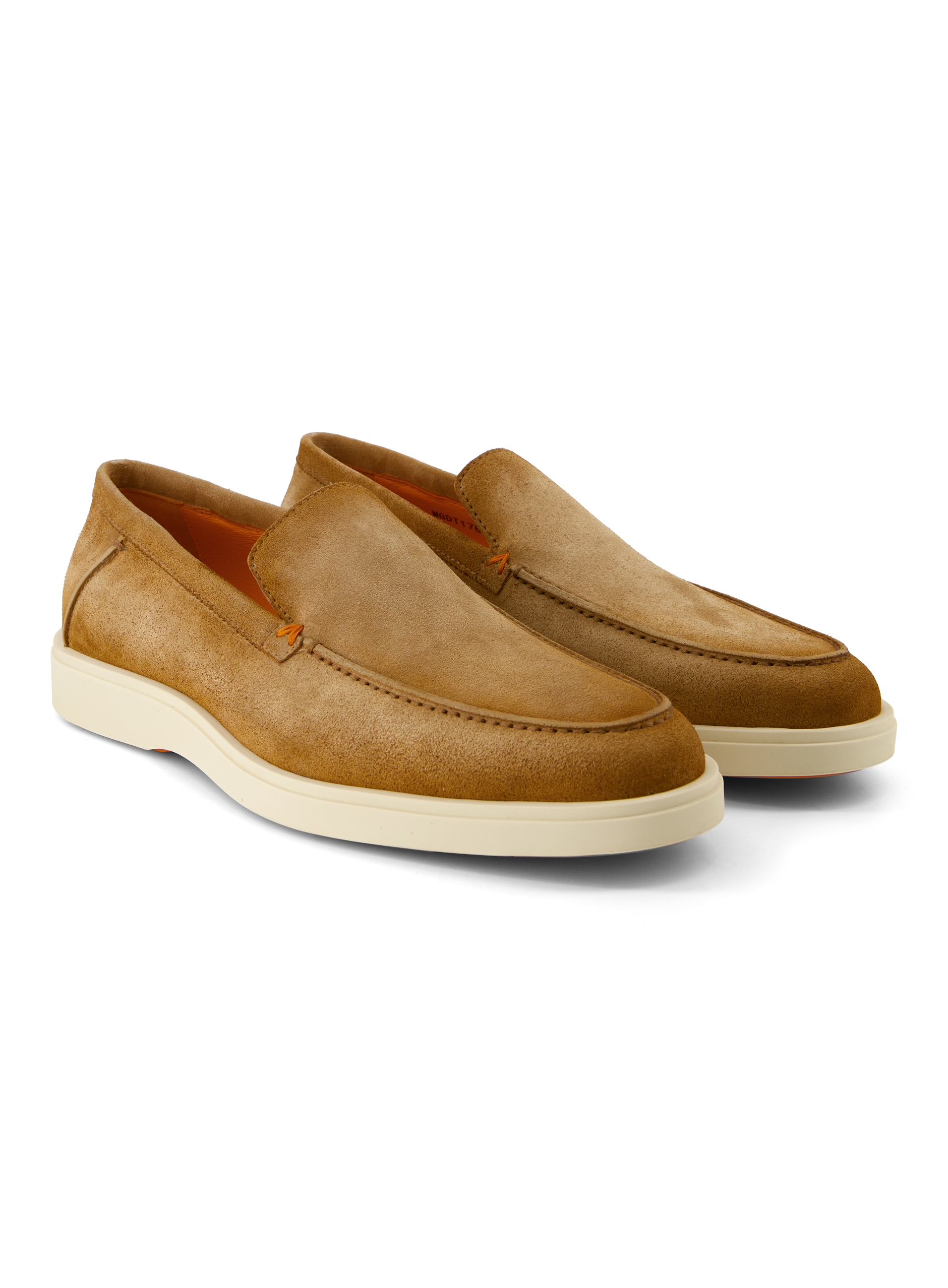 Loafers van suède | Beige