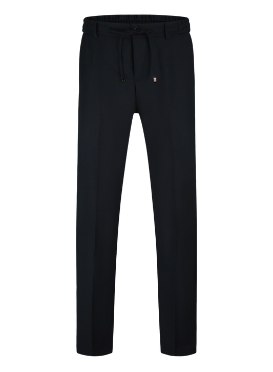 Spiaggia broek van wol | BLUE NAVY