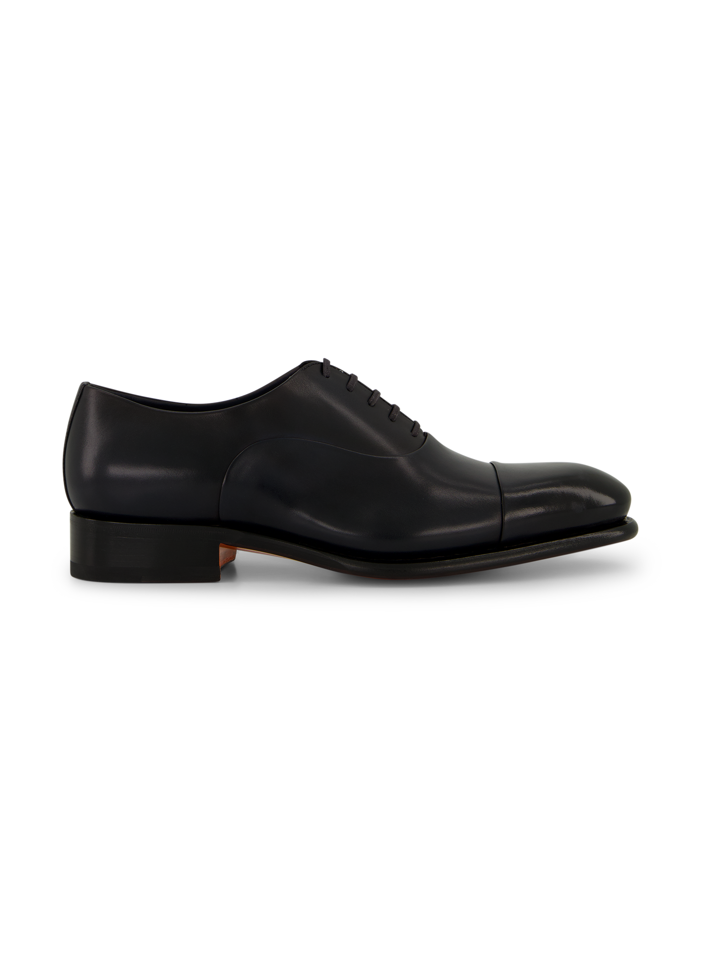 Oxford veterschoen van leer | BLUE NAVY