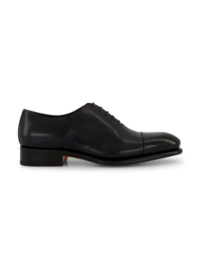 Oxford veterschoen van leer | BLUE NAVY