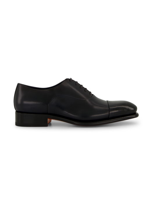 Oxford veterschoen van leer | BLUE NAVY