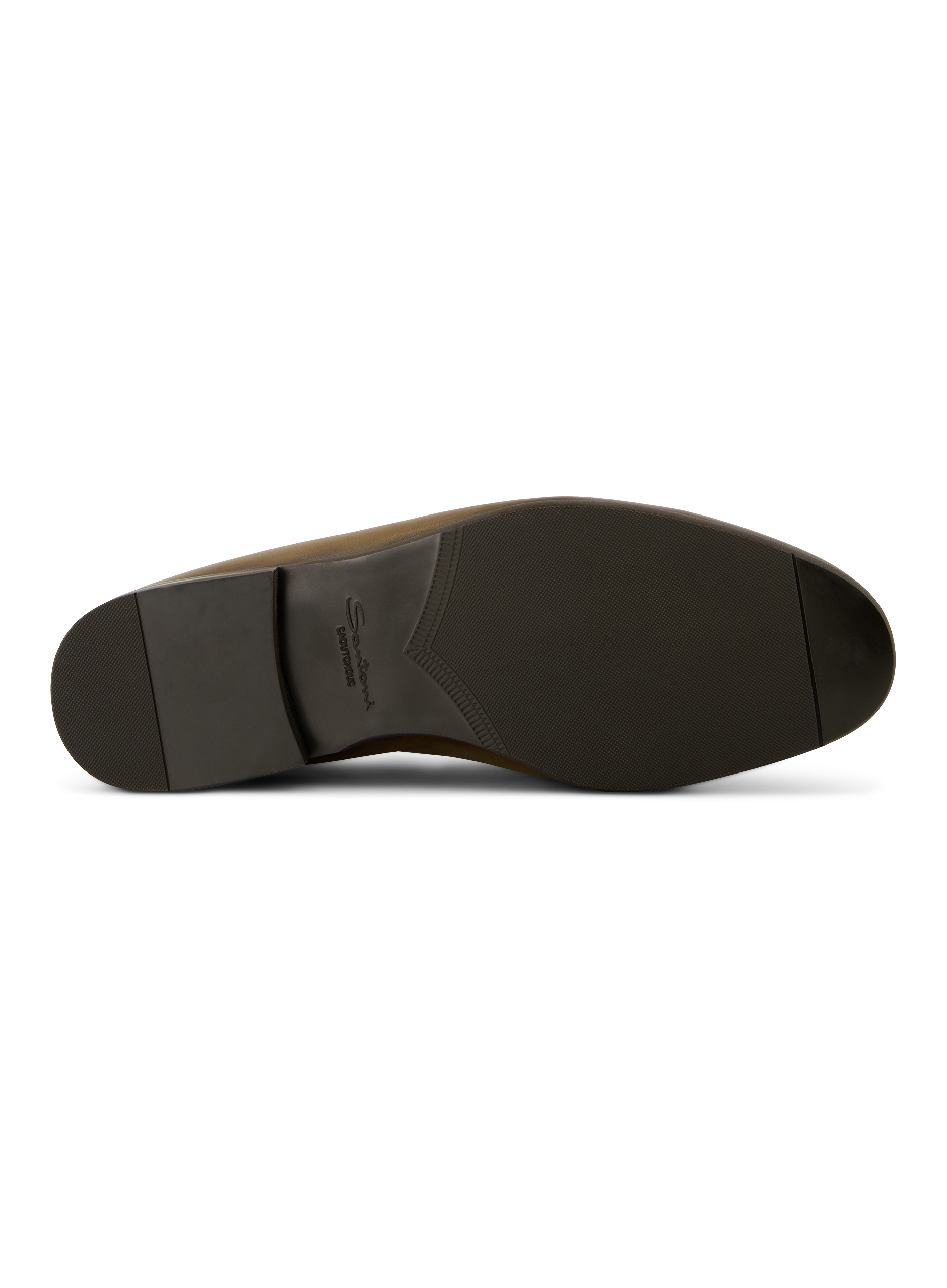 Penny loafers van leer | TAUPE