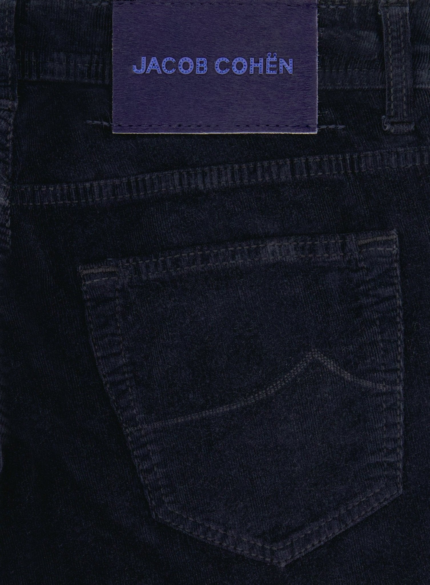 Nick Slim-fit Geribde Jeans | BLUE NAVY