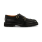 Dubbele gesp brogue-schoen | Zwart