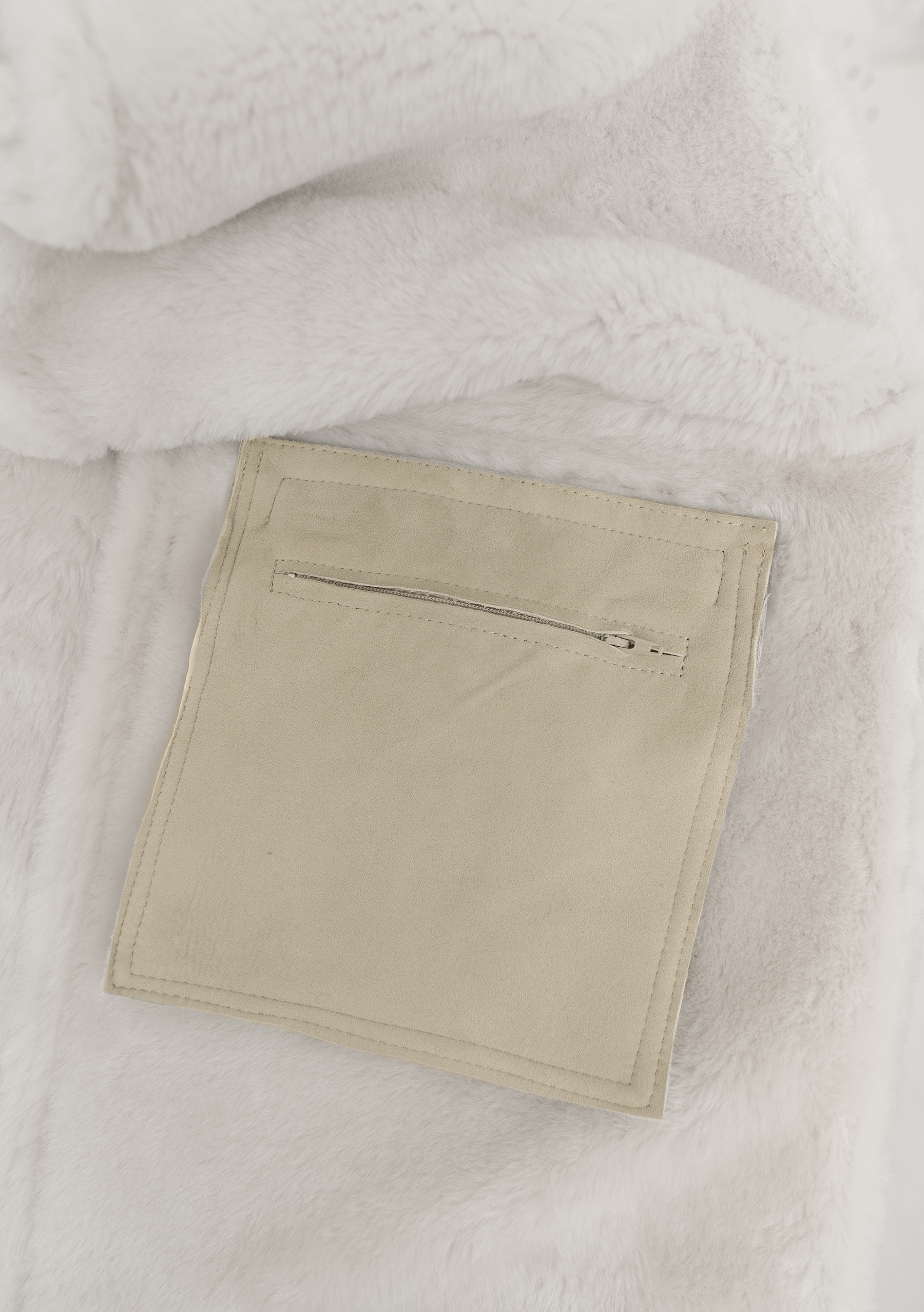 Shearling jas van suede | FULL_WIDTH | L.Beige