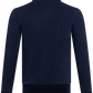 Cashmere half-zip trui | BLUE NAVY