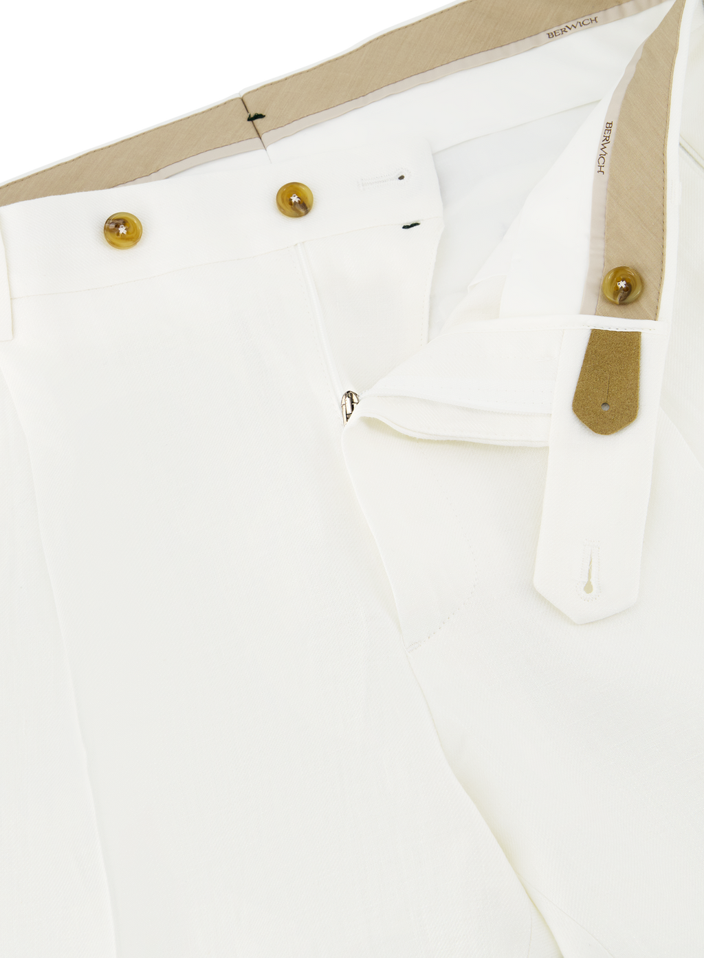 Pantalon van linnen | FULL_WIDTH | Wit