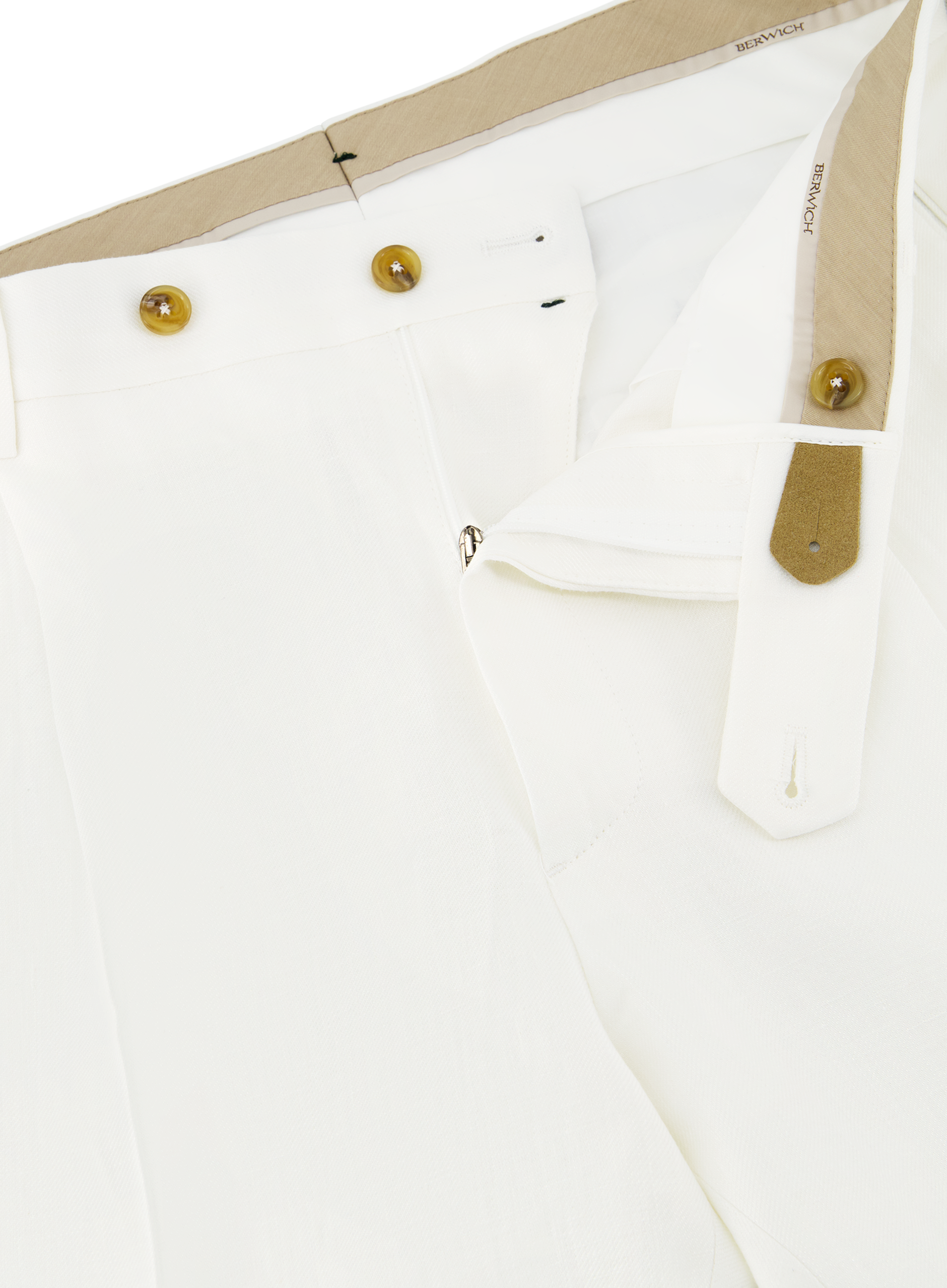 Pantalon van linnen | FULL_WIDTH | Wit