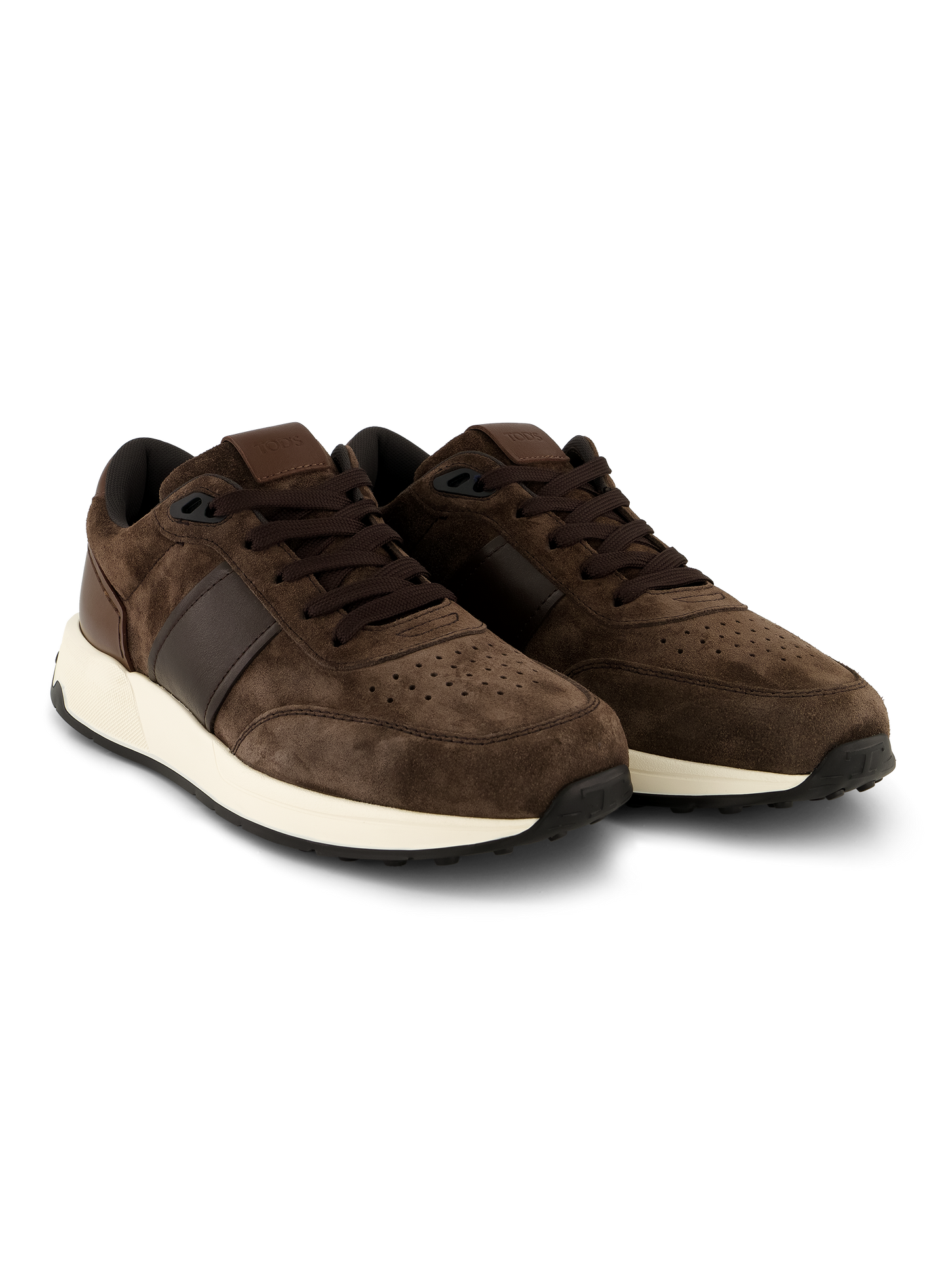 Sneakers van suède | D.Bruin