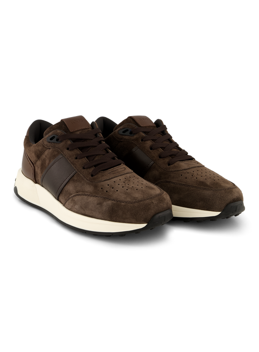 Sneakers van suède