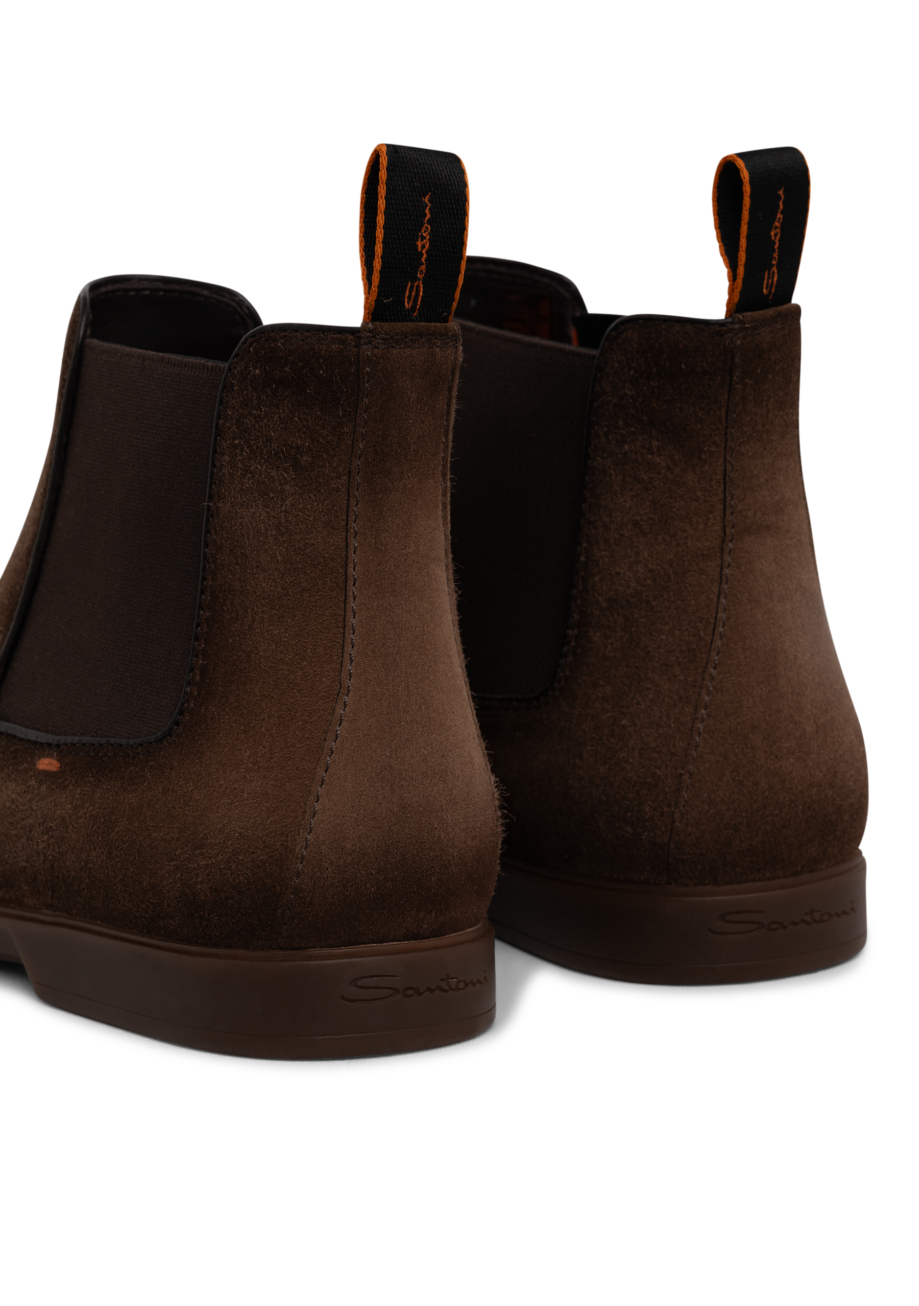Chelsea boots van suède | FULL_WIDTH | Bruin