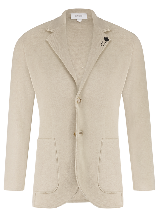 Knitted jasje van wol | L.BEIGE