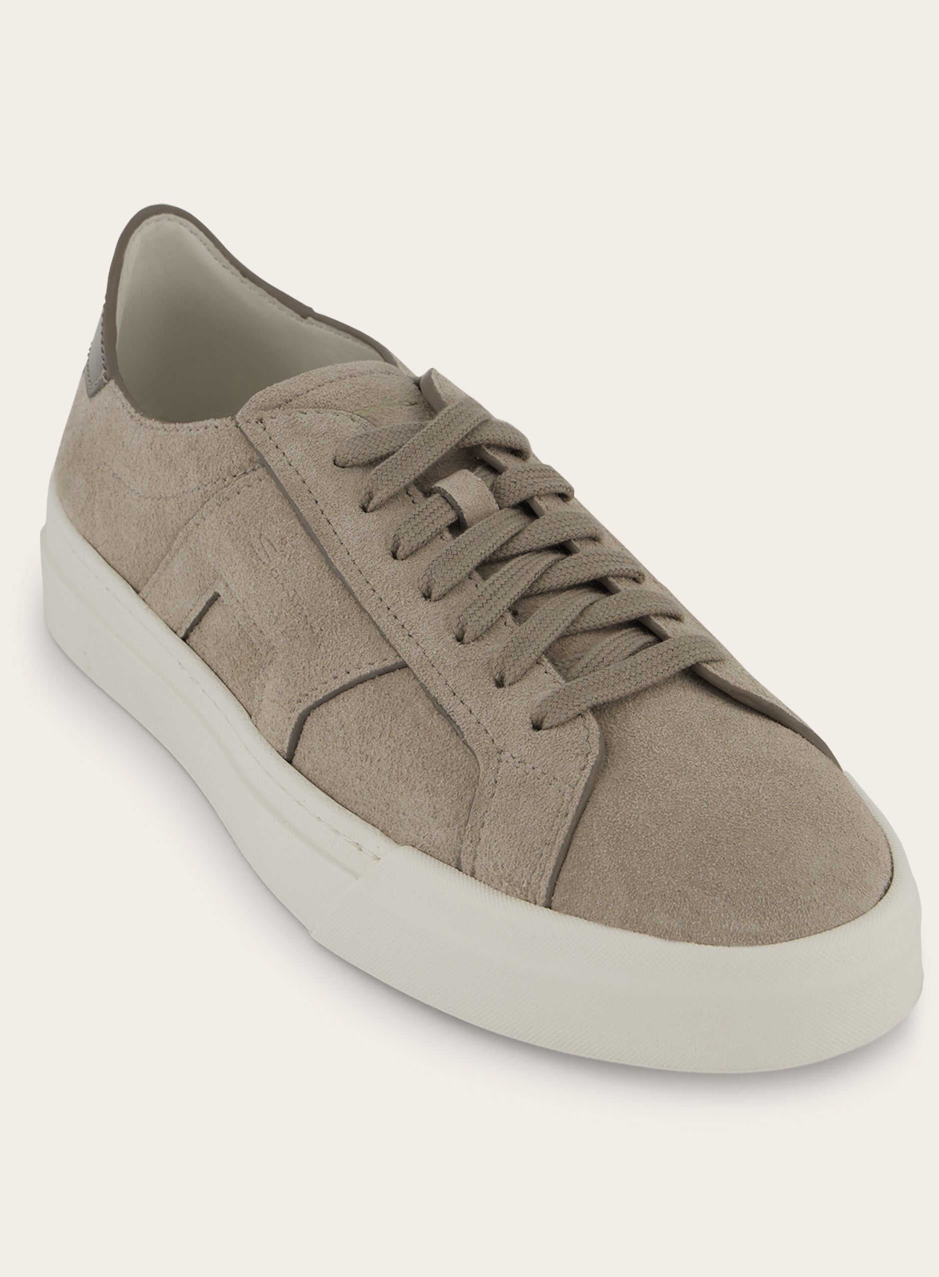 Sneakers van suède | TAUPE