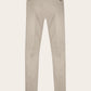 Bandplooi pantalon van katoen | GRIJS-BEIGE