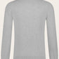 Half-zip van wol en cashmere | L.Grijs