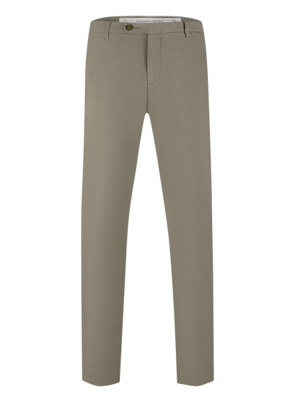 Singapore pantalon van katoen en cashmere | TAUPE