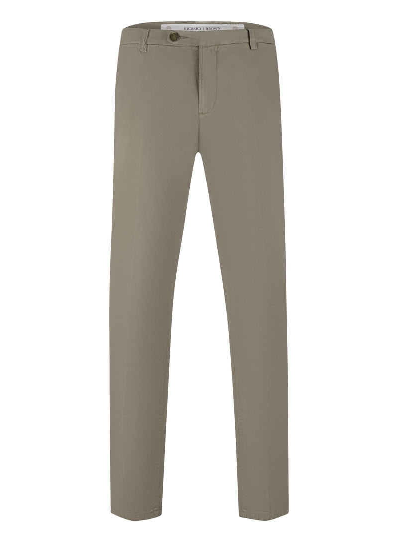 Singapore pantalon van katoen en cashmere