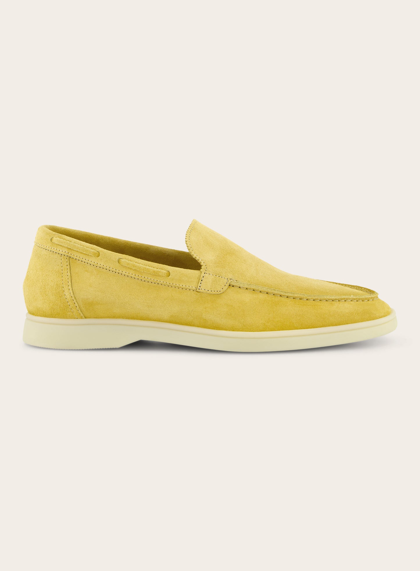 Loafers van suède | Geel