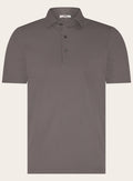 Poloshirt van katoen | TAUPE