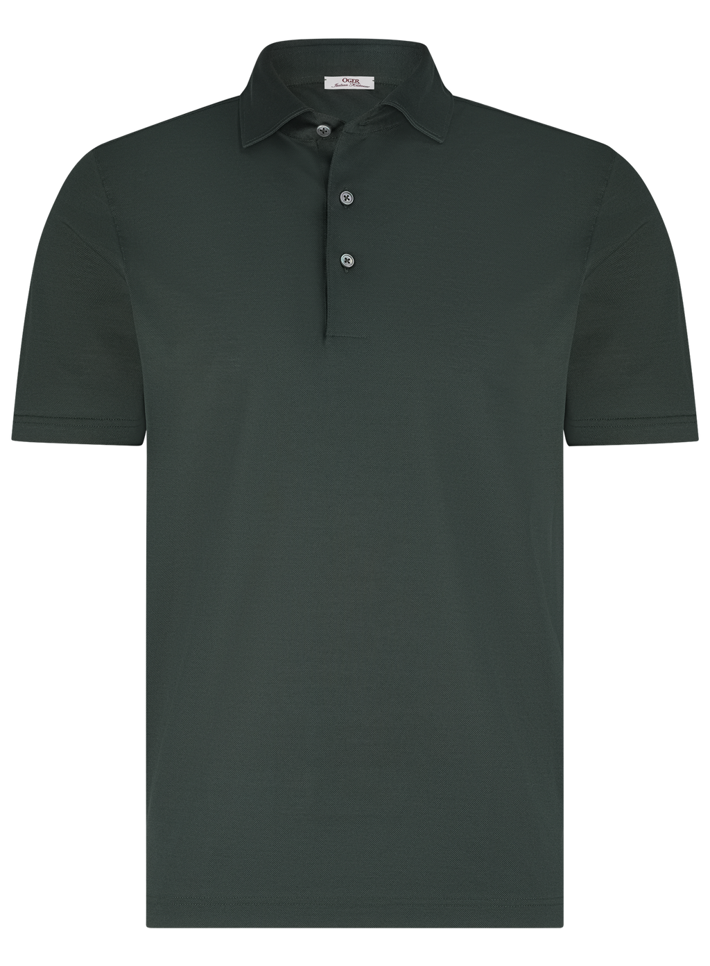 Poloshirt van katoen | D.Groen