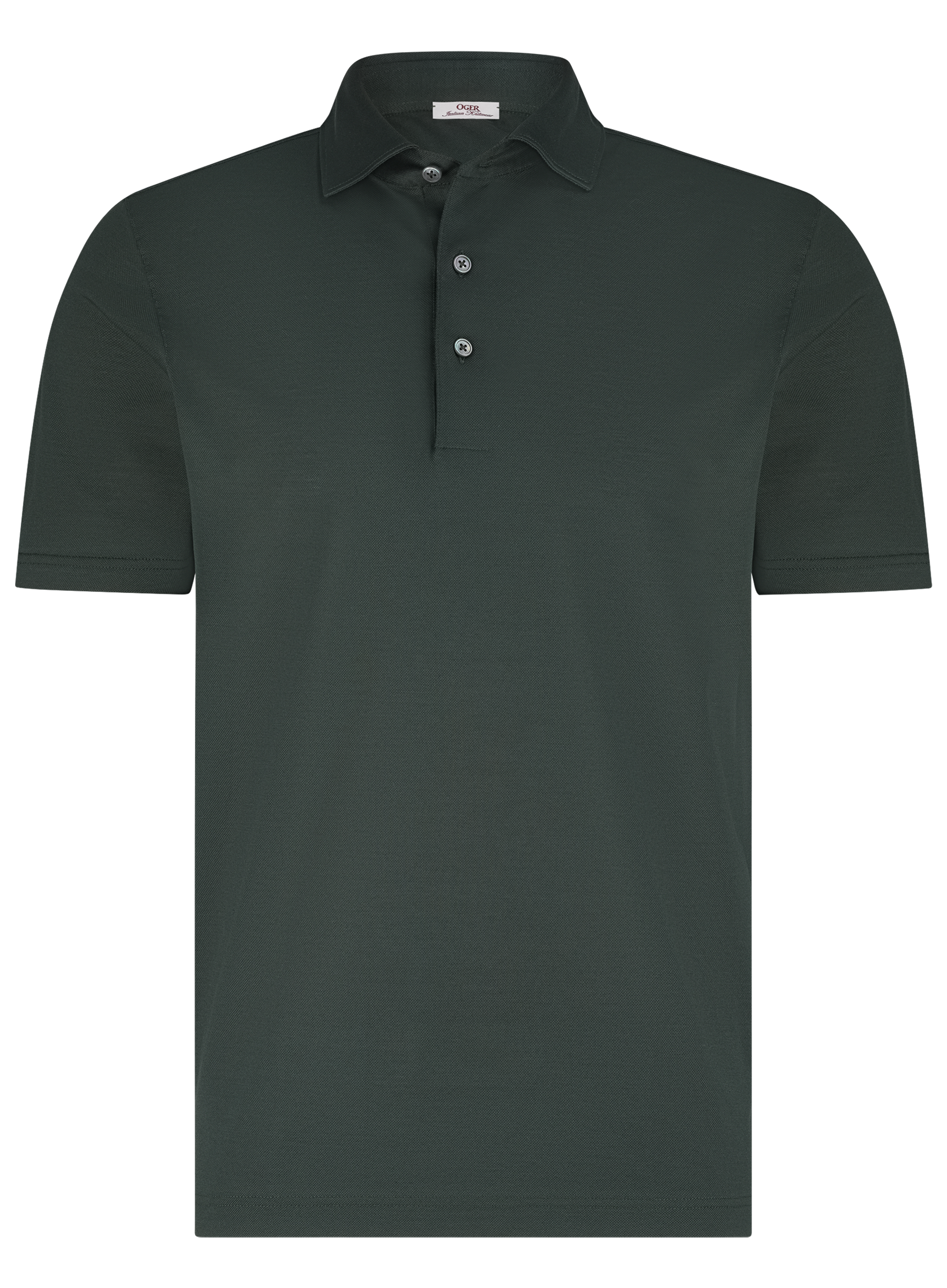 Poloshirt van katoen | D.Groen