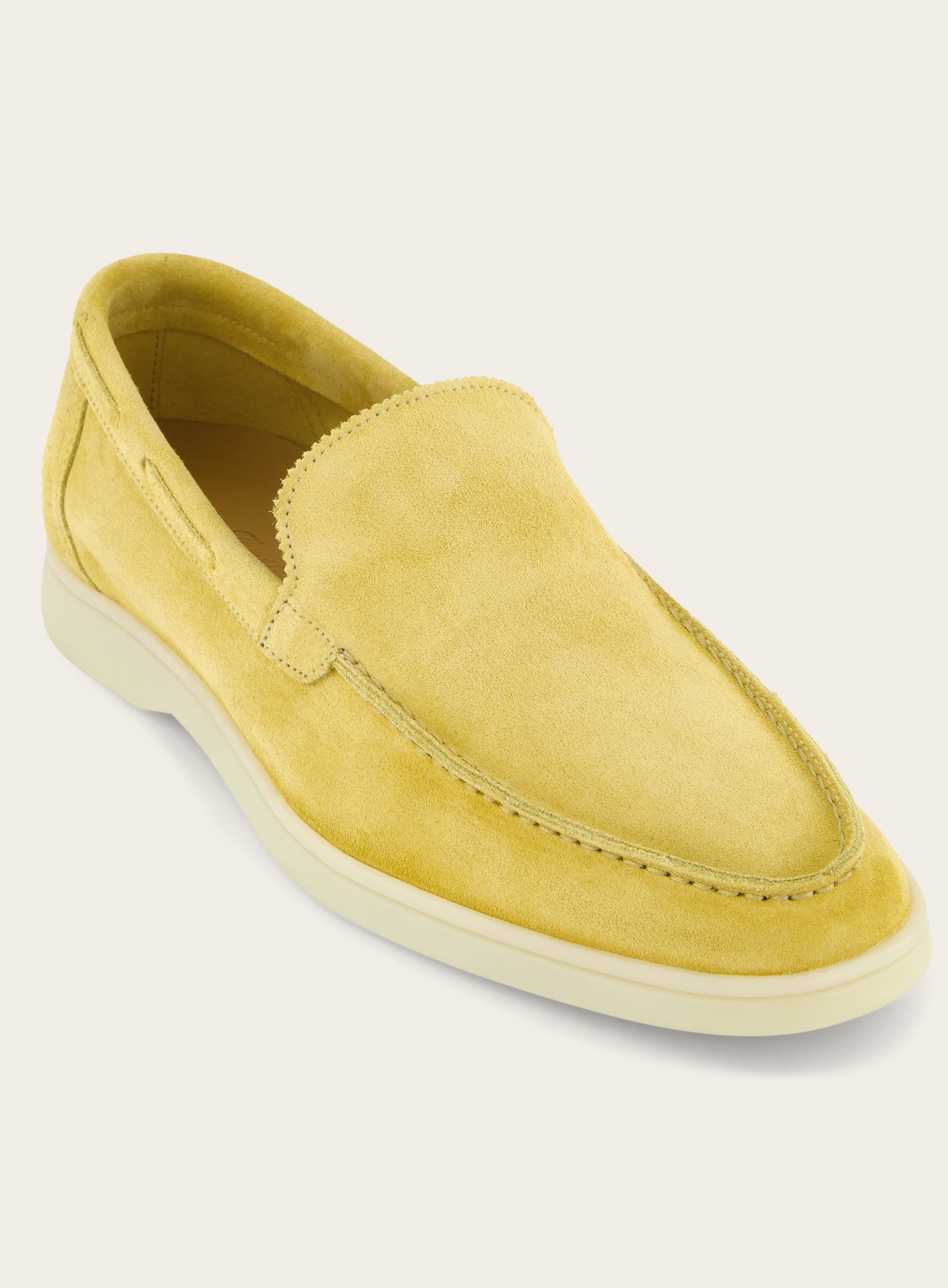 Loafers van suède | Geel