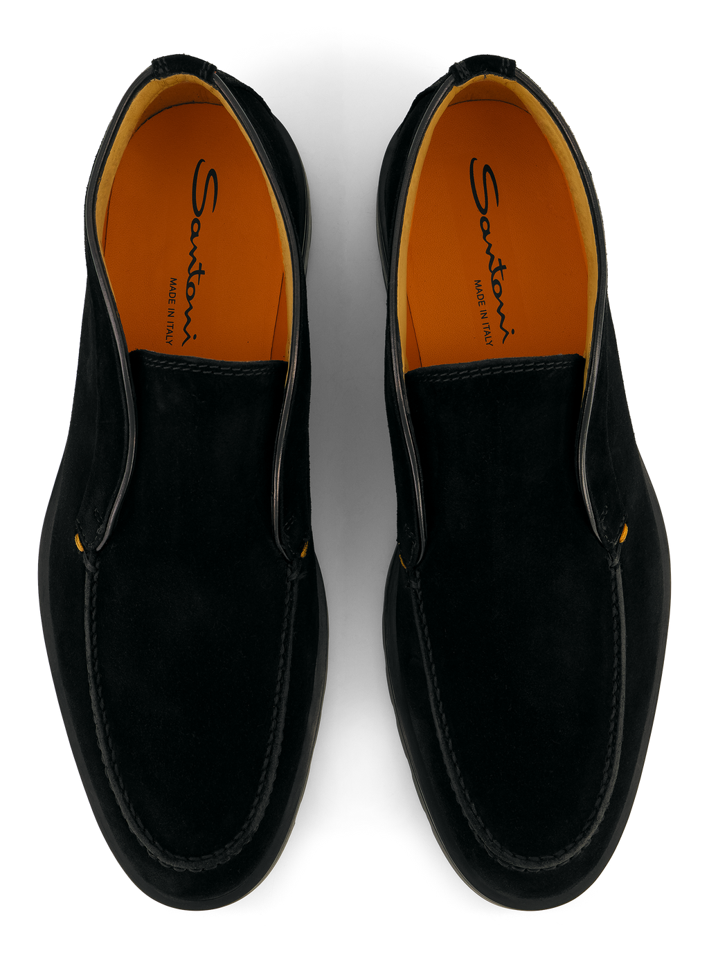 Detroit slip-on van suède | Zwart