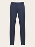 Slim-fit jersey pantalon | BLUE NAVY