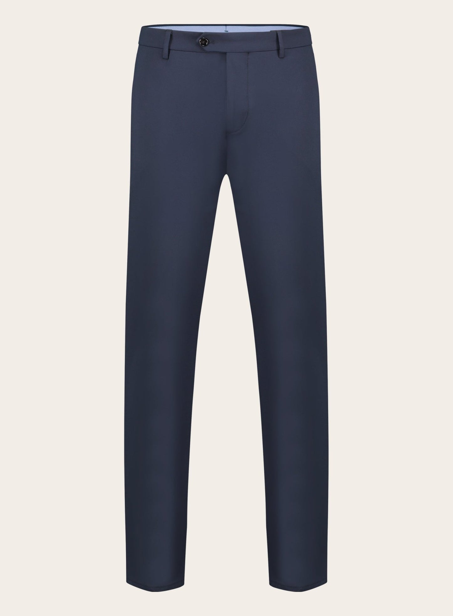 Slim-fit jersey pantalon | BLUE NAVY