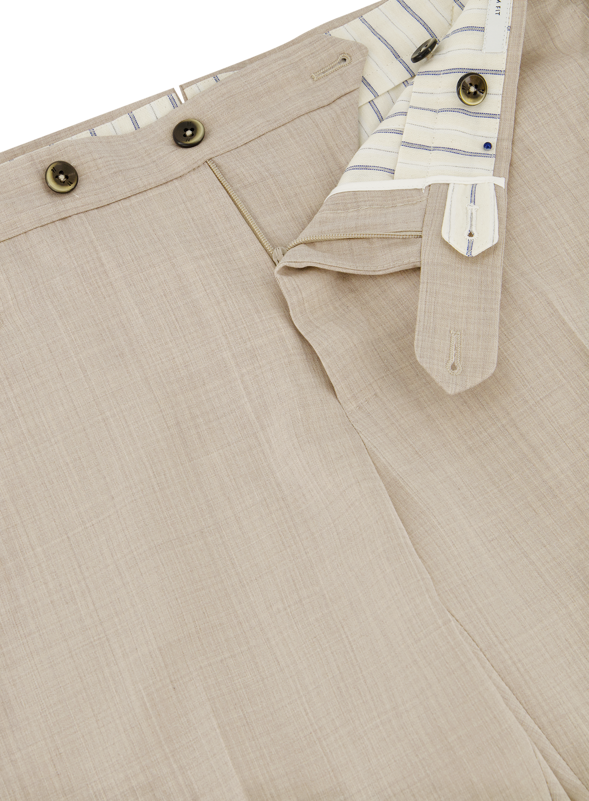 Pantalon van wol | FULL_WIDTH | Beige Melee