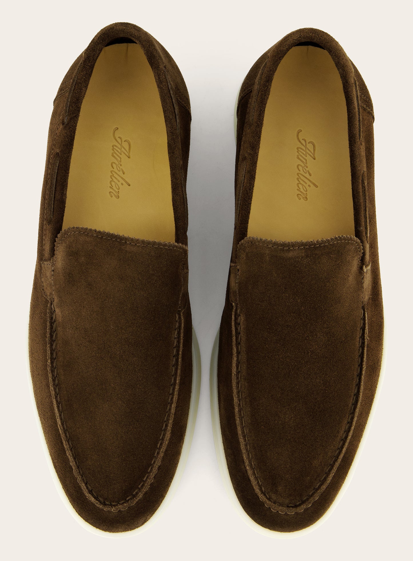 Loafers van suède | D.Bruin