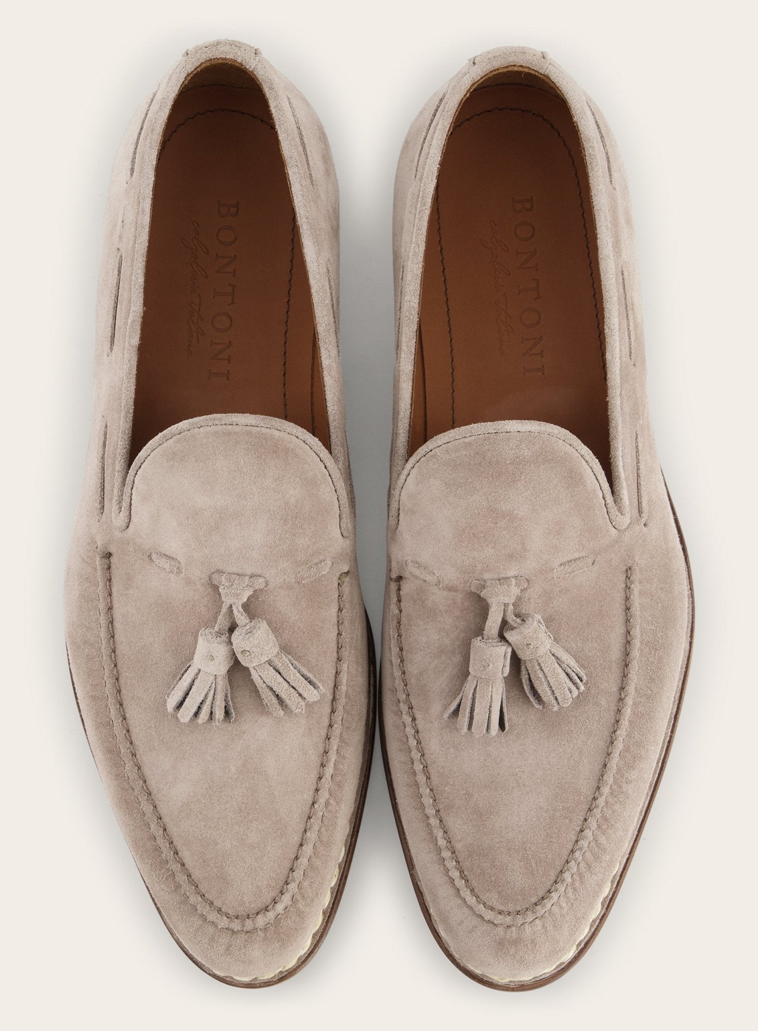 Suède loafers | TAUPE