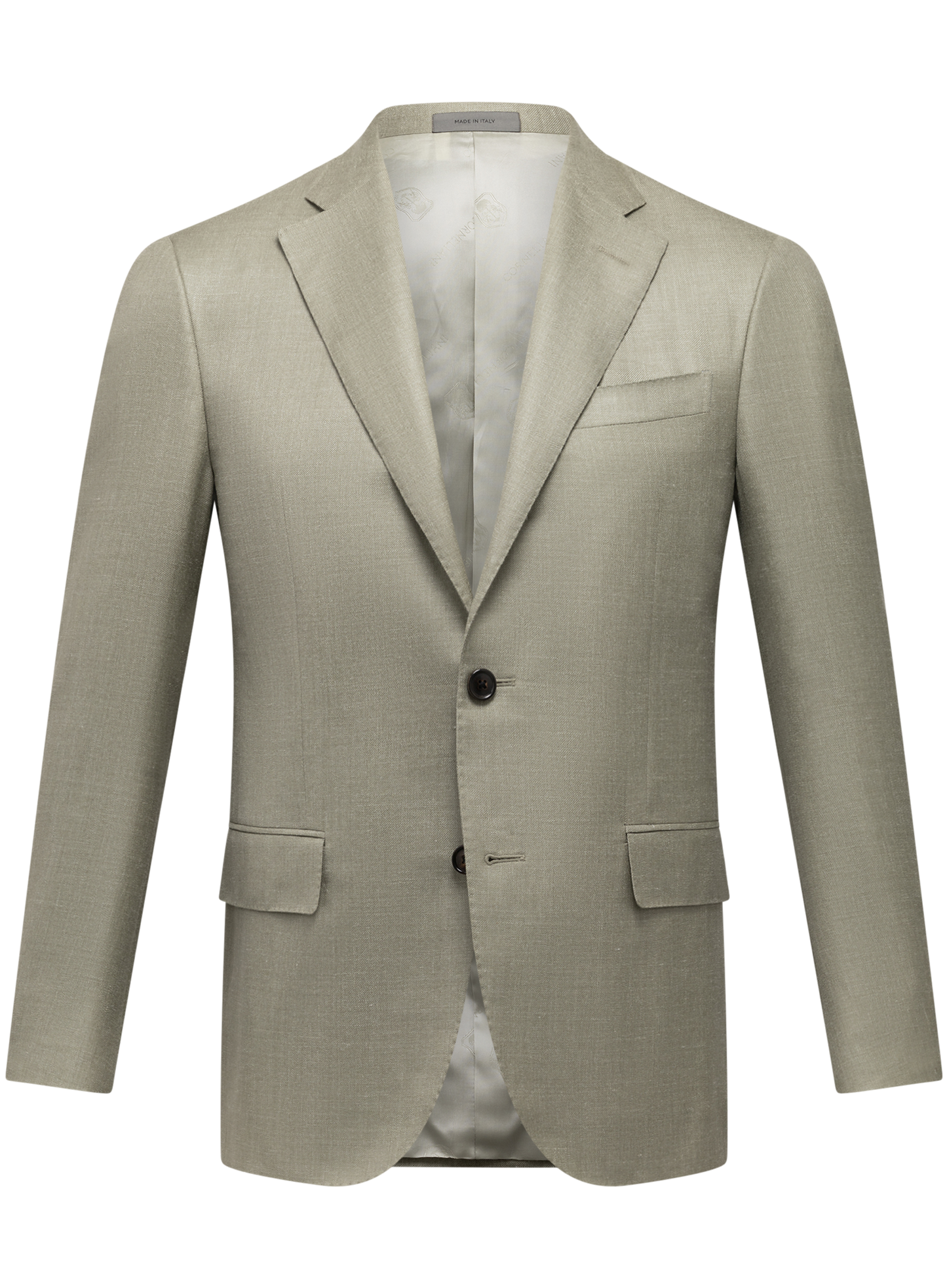 Pak van virgin wol, zijde en linnen | FULL_WIDTH | Groen