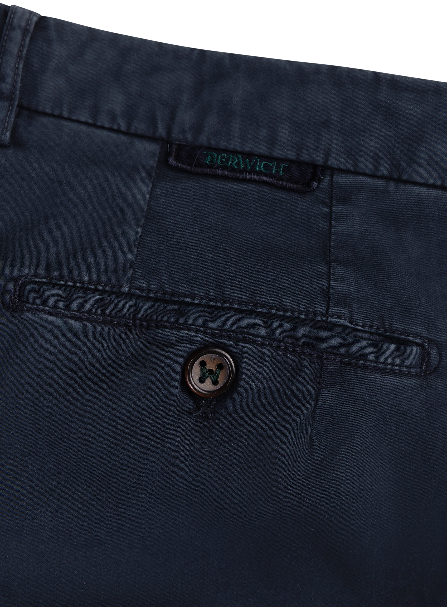 Pantalon van katoen en lycocell | FULL_WIDTH | BLUE NAVY