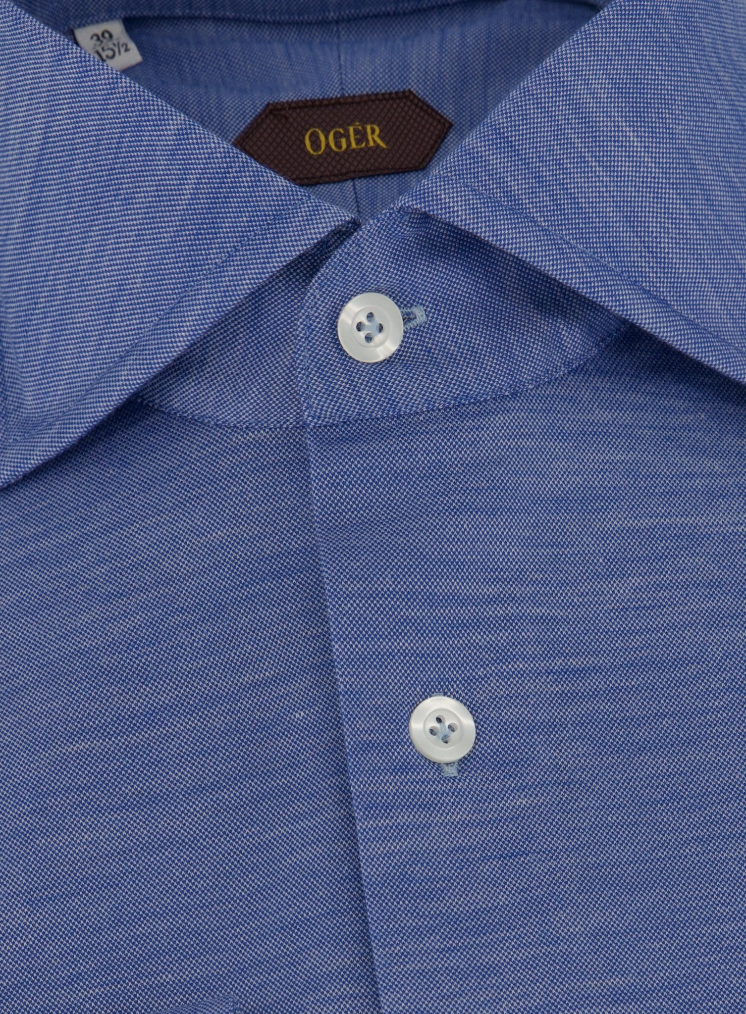 Shirt van wol | FULL_WIDTH | Blauw