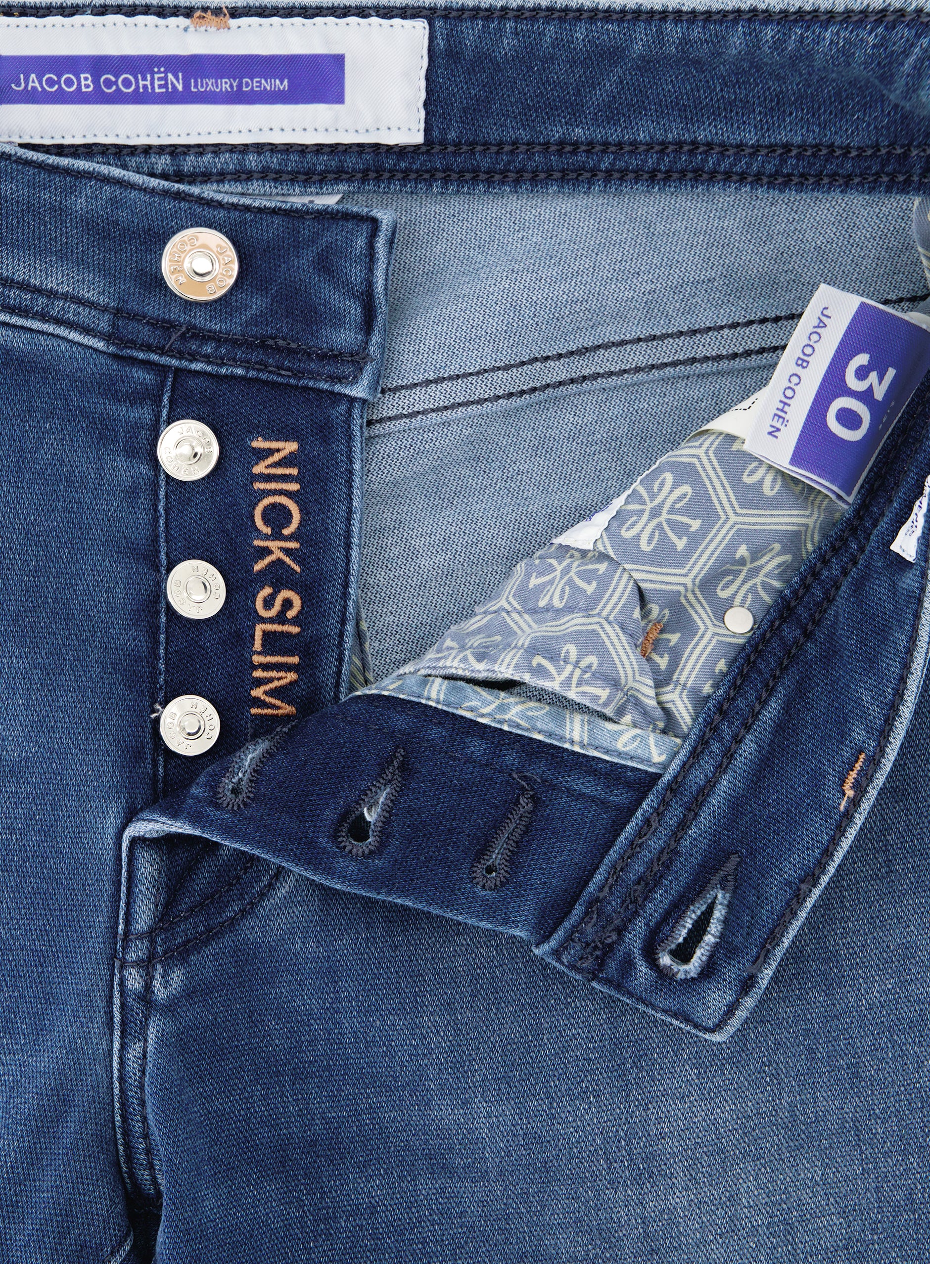 Nick Slim-fit jeans | Blauw